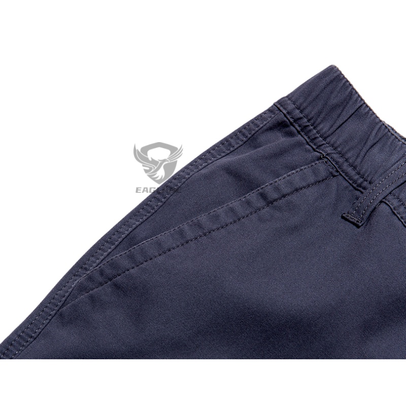 OWLLADE กางเกงคาร์โก้สําหรับผู้ชายสีน้ําตาลหลวม A1111 B02 2T - รูปที่ 7