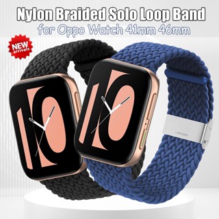 สายนาฬิกาข้อมือไนล่อนถัก สําหรับ Oppo Watch 41 มม. 46 มม. Oppo Watch Strap 41 มม. 46 มม.