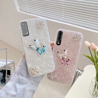 เคสโทรศัพท์ลายผีเสื้อ Huawei Y7A Y9s Y9 Prime Y9 2019