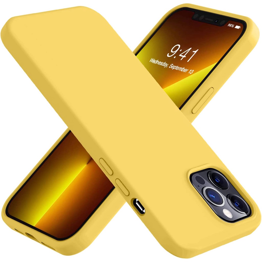 เคสโทรศัพท์มือถือ สําหรับ iPhone 13 14 Pro Max 14 Plus | ยางซิลิโคนเหลว พรีเมี่ยม | เคสไมโครไฟเบอร์ แบบนิ่ม ป้องกันรอยขีดข่วน แบบเต็มตัว สําหรับผู้หญิง และผู้ชาย