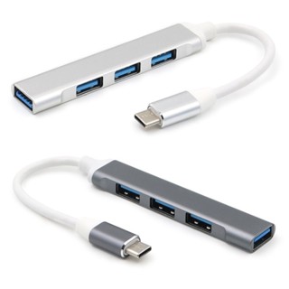 Rr อะแดปเตอร์ฮับแยก USB C เป็น USB 2 0 + USB 3 0 4 พอร์ต 3 ชิ้น สําหรับแล็ปท็อป พีซี คอมพิวเตอร์ โทรศัพท์