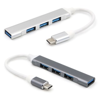 Rr อะแดปเตอร์ฮับแยก USB C เป็น USB 2 0 + USB 3 0 4 พอร์ต 3 ชิ้น สําหรับแล็ปท็อป พีซี คอมพิวเตอร์ โทรศัพท์