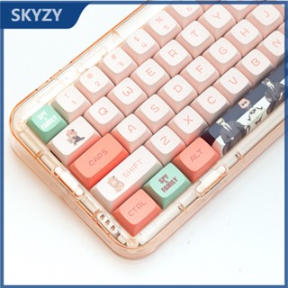 140 คีย์ Anya Forger Keycaps XDA Profile SPY×FAMILY Anime PBT Dye Sub คีย์บอร์ดแบบกลไก Keycap