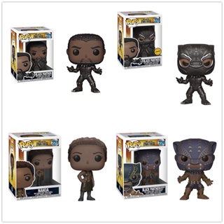 ฟิกเกอร์ Funko POP Marvel Black Panther Shuri Nakia Erik ของเล่นสําหรับเด็ก