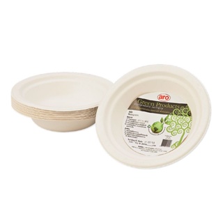 เอโร่ 400 ขนาด ชามไบโอชานอ้อย มล.x 50ใบaro BioCane Bowl400 mlx 50 pcs