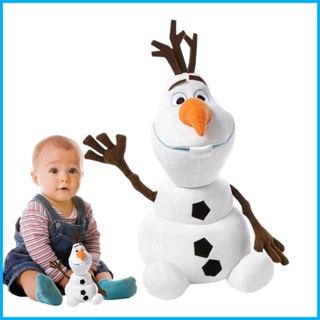 ใหม่ โมเดลตุ๊กตาฟิกเกอร์ Disney Frozen2 Snowman Olaf 25 ซม. ของเล่นสําหรับเด็ก