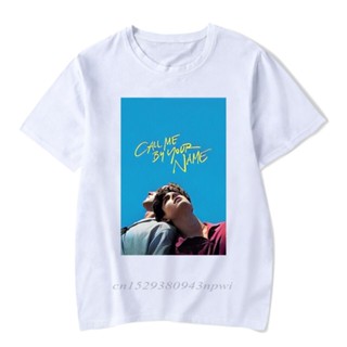 เสื้อยืดแขนสั้นลําลอง พิมพ์ลายภาพยนตร์ Call Me By Your Name คุณภาพสูง แฟชั่นฤดูร้อน สําหรับผู้ชายS-5XL_12