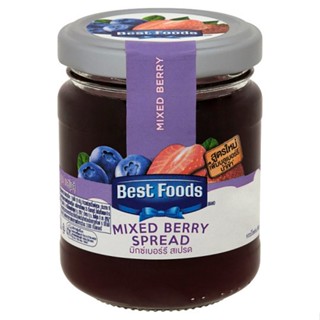 เบสท์ฟู้ดส์ 160ก.BEST สเปรด มิกซ์เบอร์รี่FOODS MIXED BERRYSPREAD160G.