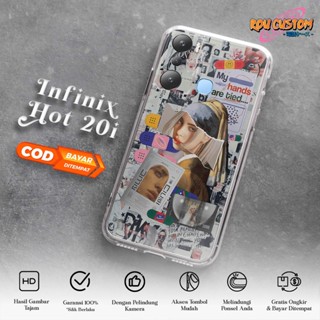 เคสโทรศัพท์มือถือแบบนิ่ม ใส ลายอะนิเมะ Hp Character Cassing Hp Cute Motif Infinix สําหรับ Infinix HOT 20I 20S 12 12I 12play Rou Custom [MIX PICT]