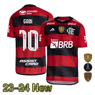 【Player Issue Kit 】เสื้อกีฬาแขนสั้น ลายทีมชาติฟุตบอล Flamenco Home Man 23/24 S-2XL 2023 2024