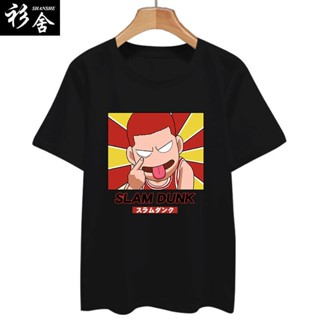 Slam Dunk Anime Cosplay Popular Style Mens Cotton T-shirt_09