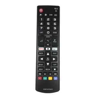 ใช้สําหรับ LG AKB75375608 รีโมทคอนโทรลพร้อม NETFLIX AMAZON สําหรับ LG 2018 สมาร์ททีวี 32Lk6100 32Lk6200 43Lk5900