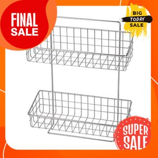 ตะแกรงวางของ 2 ชั้น HOY รุ่น HWHOY-H102N สีสแตนเลส2-tier shelf rack HOY model HWHOY-H102N stainless steel color