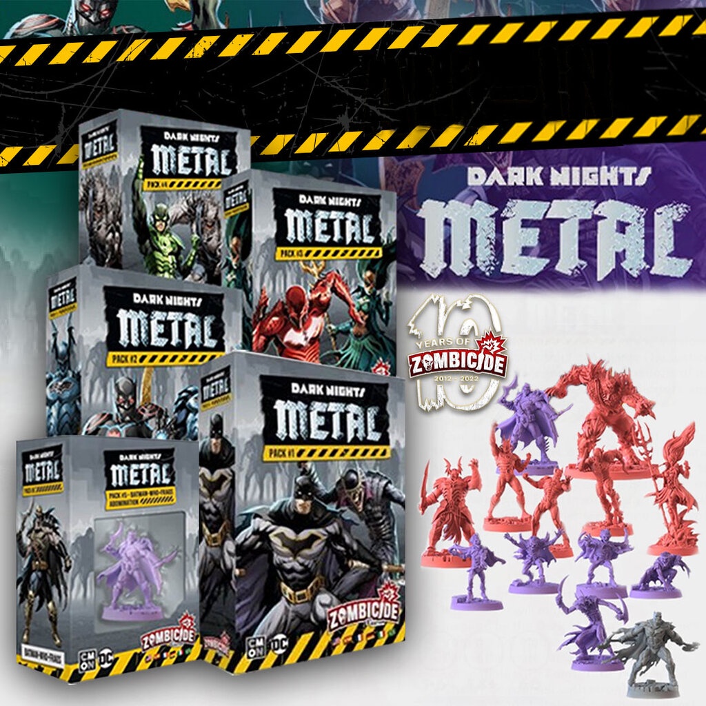Zombicide: The Dark Nights Metal Pack