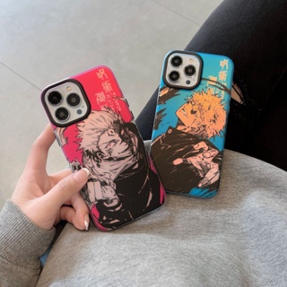 เคสโทรศัพท์มือถือ TPU กันกระแทก ลายการ์ตูนอนิเมะ Jujutsu Kaisen สําหรับ iPhone 14 Pro Max 13 Pro Max 12 Pro Max 11 Pro Max