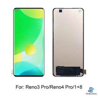 Tft จอแสดงผล LCD + หน้าจอสัมผัส Digitizer สําหรับ OPPO Reno 3 pro 5G / Reno 4 pro / 1 + 8