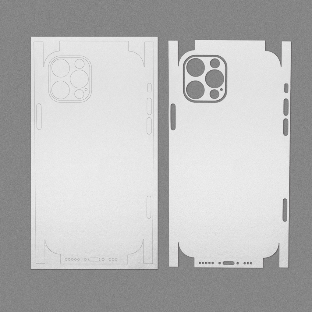 2 ชิ้นเงินสีโลโก้ Cutout Anti-Scratch สติกเกอร์ผิวใช้งานร่วมกับ iPhone 7 8 Plus X Xs XR 11 12 13 14 15 16 17 Pro Max Mini SE2/3