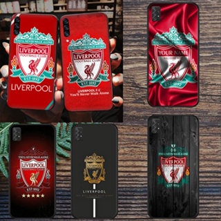 เคสโทรศัพท์มือถือแบบนิ่ม ลายโลโก้ Liverpool สีดํา สําหรับ Samsung Galaxy A32 4G A32 5G A41 A42 5G A51 A52 4G A52 5G A71 A72 4G