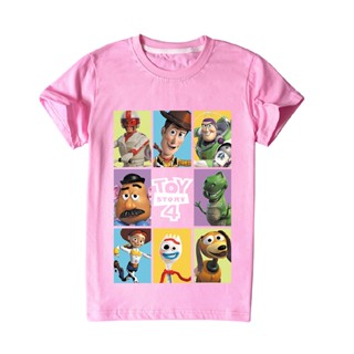 2020 Hot Boys Summer New Cartoon Clothes Toy Story Pattern Children T Shirts Tops Clothes Kids Fashion Casual T-shi_05