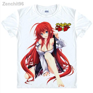 พร้อมส่ง✚โรงเรียนมัธยมปีศาจ Rias Gremory สองมิติเสื้อผ้าอะนิเมะแขนสั้นเสื้อยืดอะนิเมะอุปกรณ์ต่อพ่วง 05