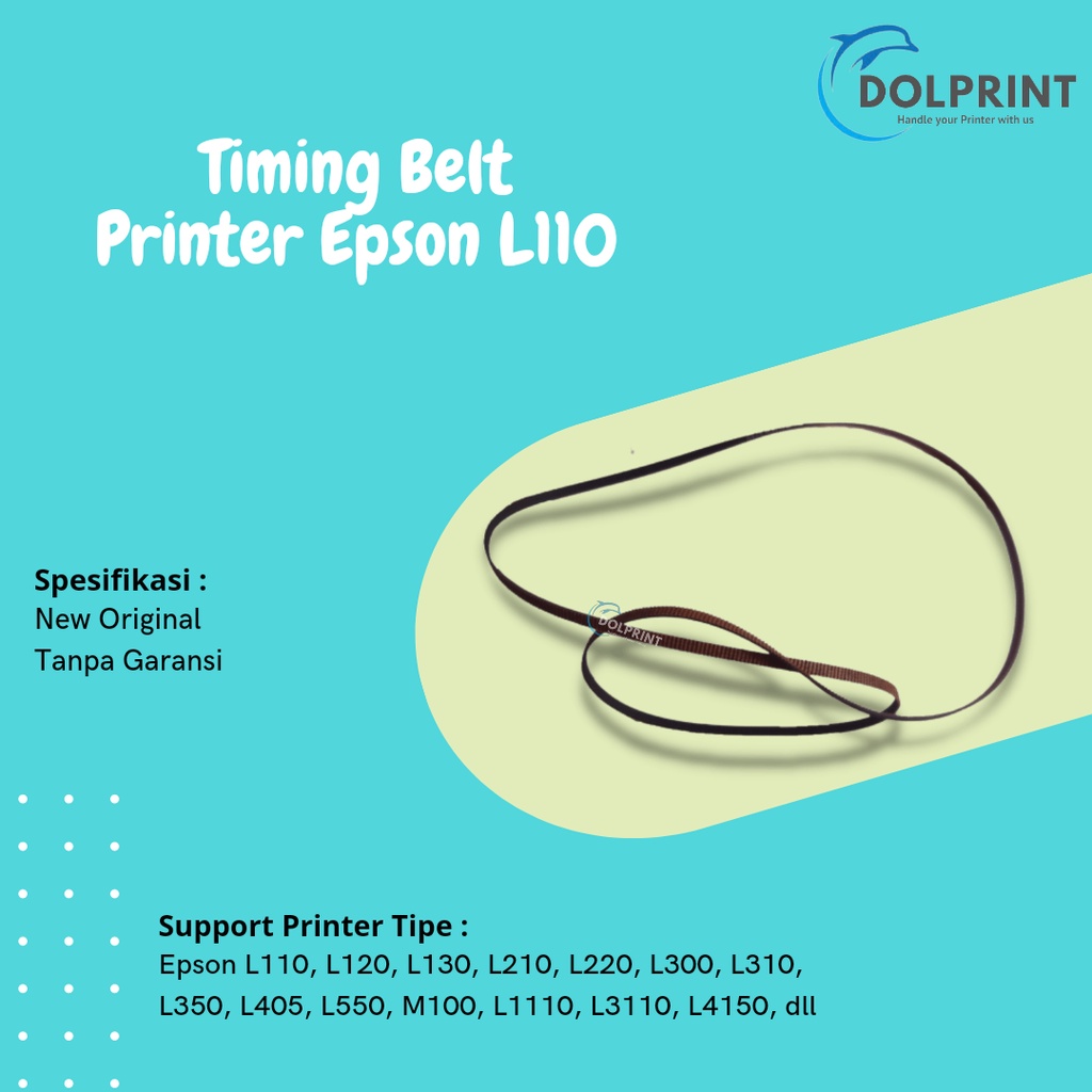 สายพานไทม์มิ่ง Epson L110 L120 L130 L210 L220 L300 L310 L350 L355 L360 L365 L380 L385 L405 ใหม่