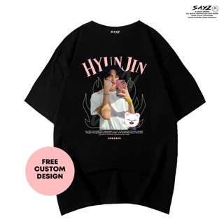 cotton T-shirt (READY) Hyunjin Straykids T-Shirt | Straykids series | Hyunjin | I.n | By sayzco_09