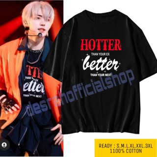 เสื้อยืด พิมพ์ลาย Kpop sunghoon enhypen HOTTER than your ex สไตล์เกาหลี_09