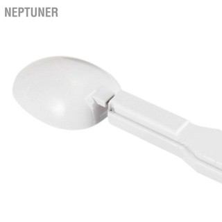  NEPTUNER ช้อนตวงอิเล็กทรอนิกส์ สีขาว ขนาดกะทัดรัด ละเอียดอ่อน ความแม่นยำสูง ช้อนตวงแบบถอดได้ เครื่องชั่งอาหารสำหรับการอบ