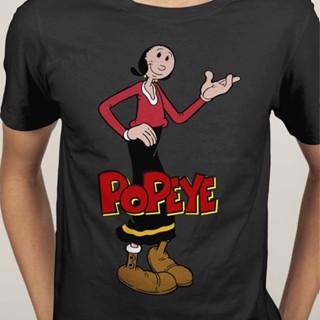 ❄❄ พร้อมสต็อก Popeye กะลาสี Man Olive Oyl Bluto Wellington Wimpy เสื้อยืดเสื้อผู้ใหญ่เด็กขนาดแขนสั้นผ้าฝ้าย_02