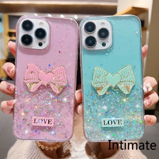 เคสป้องกันโทรศัพท์มือถือ ประดับโบว์ สําหรับ OPPO A17 A17K A16 A15 A15S A92 A72 A53 A52 A35 A32 A31 A9X A9 A8 A7X A5 F9 F11 Pro