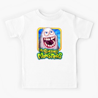 Kids T shirt  My Singing Monsters: Mammott Icon Kids Baby kid Shirt Funny graphic young hipster Fashion vintage uni_04