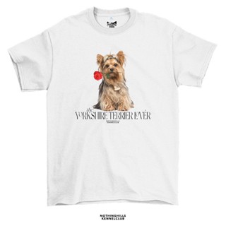 เสื้อยืดลาย " The Yorkshire Terrier Lover " Classic Cotton Unisex by 【Nothing Hills】_02