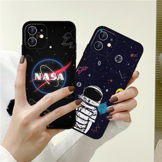 เคสนิ่ม เนื้อแมตต์ ลาย NASA SPACE สําหรับ OPPO F19 F17 F15 F11 F9 RENO 2 3 4 5 6 7 Pro 4F 5F F7 F5 Youth A1K Find X2 X3