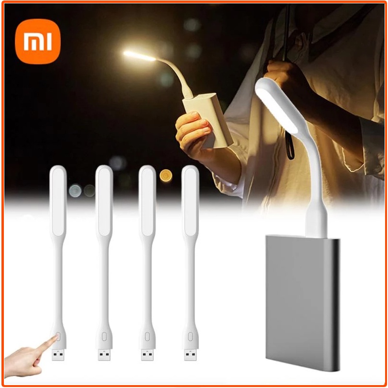 ต้นฉบับ Xiaomi Mijia Youpin ZMI USB แบบ พก พา LED แสง ด้วยสวิตช์ ความสว่าง 5 ระดับ USB สำหรับ ธนาคาร