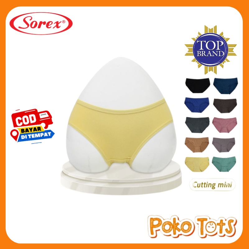 Sorex CD Basic Mini Women Super Soft CD 1257 Women & 39;s กางเกงธรรมดาตัด Mini CD ผู้หญิง WHS