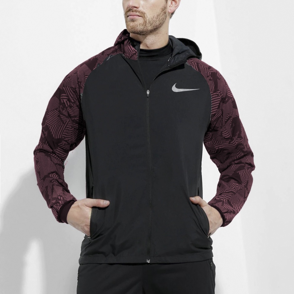 NIKE RUNNING ESSENTIAL JACKET - สีม่วงอย่างรวดเร็ว