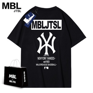 เสื้อยืดชาย Mbl เสื้อยืดแขนสั้น ผ้าฝ้าย ทรงหลวม เหมาะกับฤดูร้อน สําหรับผู้ชาย และผู้หญิง 2023_1