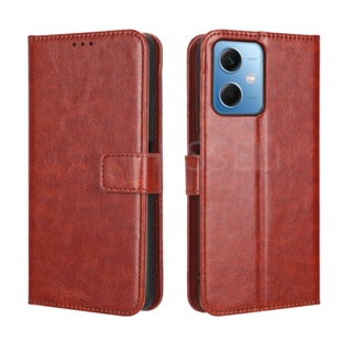 เคสโทรศัพท์หนัง PU ฝาพับ พร้อมช่องใส่บัตร สําหรับ Xiaomi Poco X5 5G Poco X5 Pro 5G X5Pro