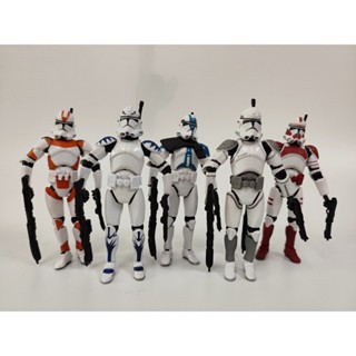 ฟิกเกอร์ SW Repoblic Trooper W/Accessories Action Figure 3.75 นิ้ว 013 5 ชิ้น/ล็อต