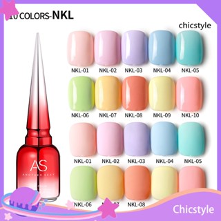 ชิค| สีเจลลี่ใส UV LED ขนาด 15 มล. สีแคนดี้ สําหรับตกแต่งเล็บเจล