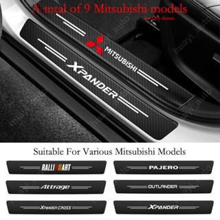 สติกเกอร์ Mitsubishi Attrage Mirage Outlander Pajero Triton Xpander Xpander กันน้ํา กันรอยขีดข่วน สําหรับติดตกแต่งรถยนต์