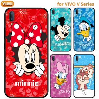 เคส VIVO V27 V27E V25 V25E V11 V11i V15 V17 V19 NEO PRO 1804 1819 5G โทรศัพท์มือถือนุ่ม ลายการ์ตูน สําหรับ