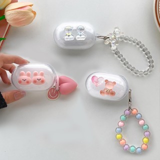 เคสซิลิโคนใส ลายการ์ตูนน่ารัก สําหรับ Samsung Galaxy buds plus buds live buds 2 Pro buds Pro