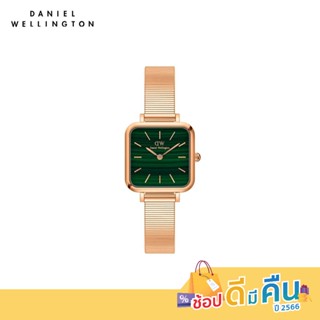 Daniel Wellington นาฬิกา Quadro Studio Rose Gold Green สีโรสโกลด์
