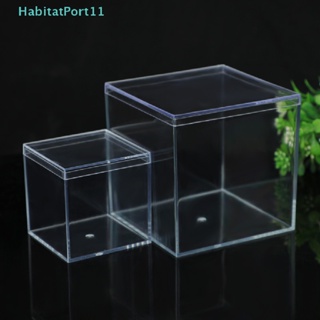 Habitatport กล่องพลาสติกใส สําหรับใส่เครื่องประดับ ลูกปัด ลูกอม ตกปลา