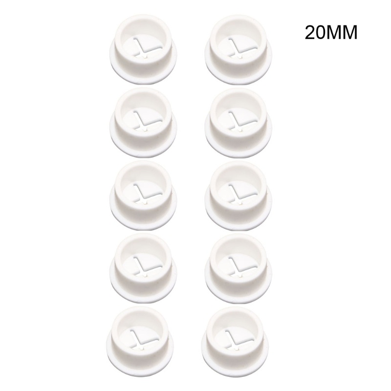 Pcf * 10 ชิ้นซิลิโคนสายไฟ Grommets เฟอร์นิเจอร์แบบยืดหยุ่นฝาครอบรูลวด