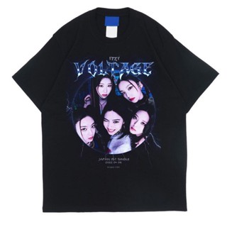 T-shirt Kpop Itzy Voltage Tshirt Unisex Cotton Combed by Don Juanism_07