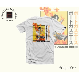  ใหม่เอี่ยมอนิเมะAnime Shirt - ETQT - One Piece - Ace