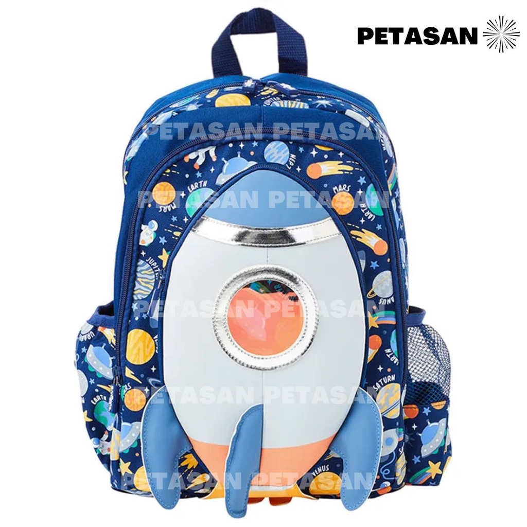 PTS - Best Budz Kids School Backpack for Elementary School Boys - Astronaut Bag - Astronaut Bag