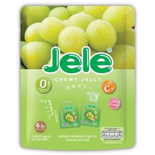 เจเล่ชิววี่เยลลี่กลิ่นองุ่น CHEWY 108 ก.JELEGRAPE FLAVOUR 108G.